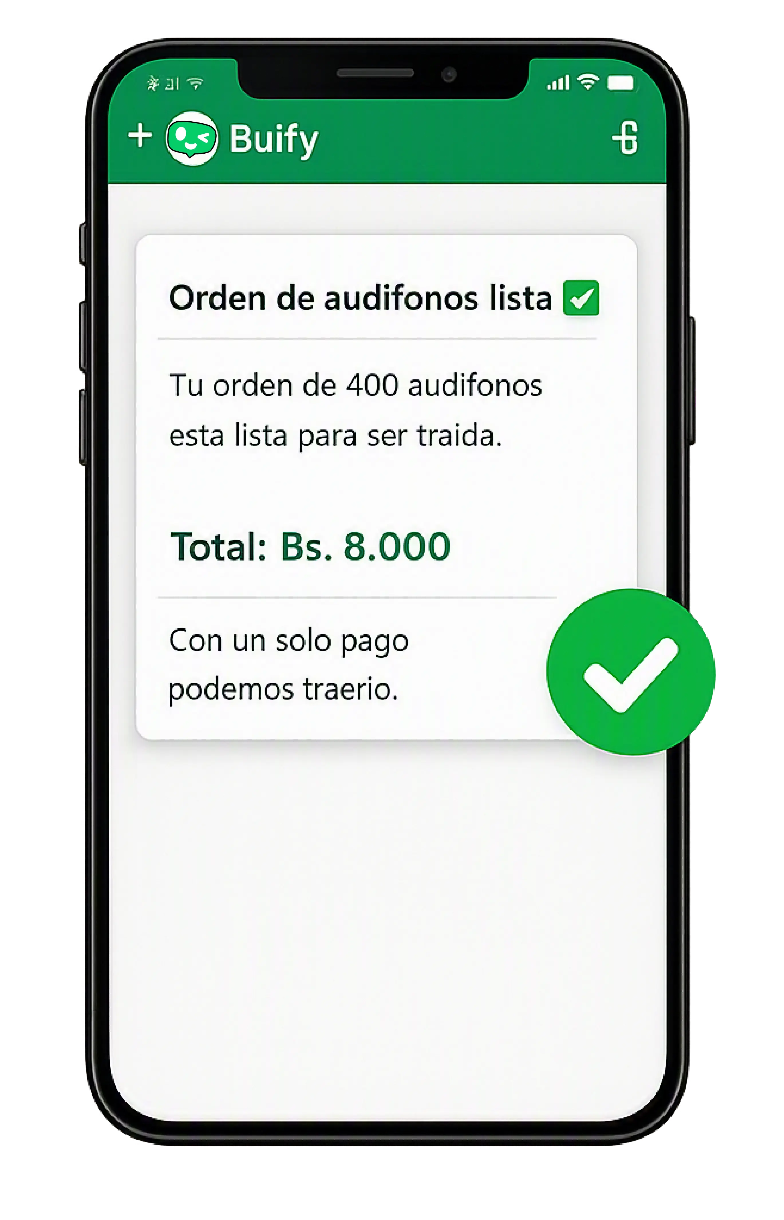 Comprar productos disponibles en Buify